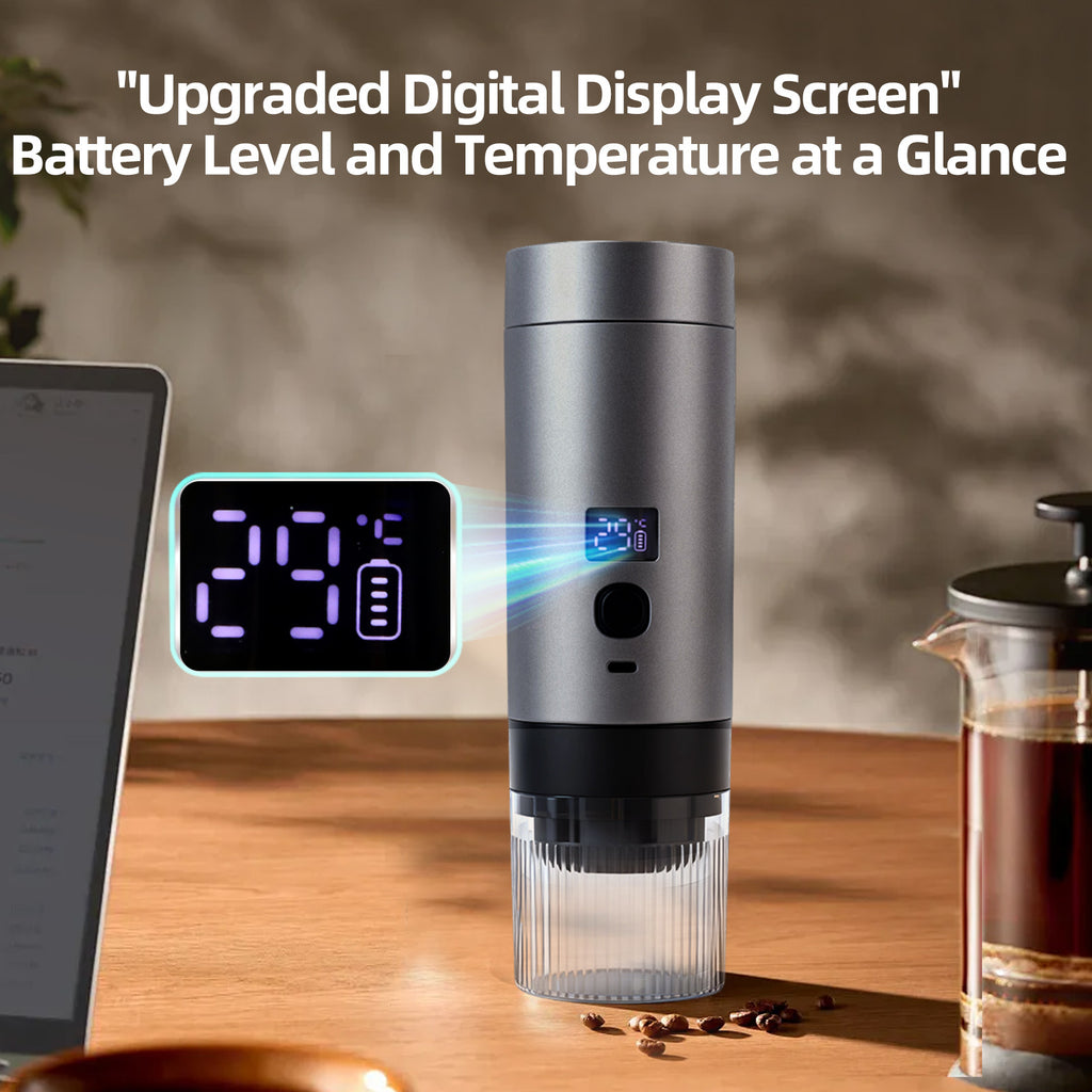 Portable Capsule Coffee Machine Rechargeable With USB-C Connector